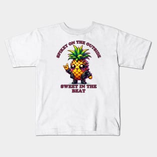 Punk Pineapple: Rhythm and Rhind Kids T-Shirt